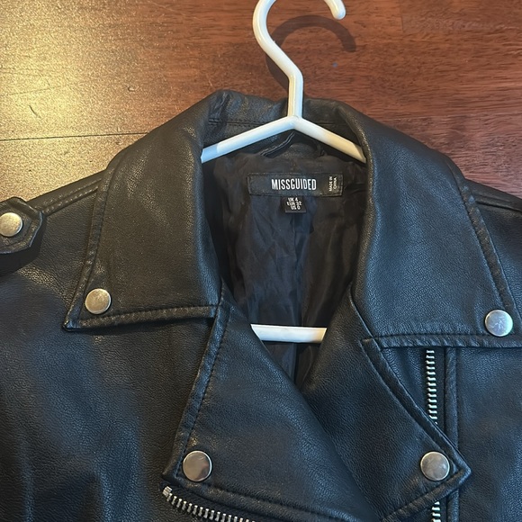 Faux Leather Jacket - Picture 2 of 3